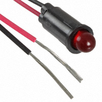 Dialight - 5591101027F - LED PMI SNAP-IN RED PVC FREE