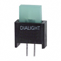 Dialight - 5614201055 - LED 2.5MM X 7MM VERT GREEN PC MN