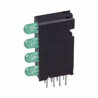 Dialight - 5680202222 - LED 4HI 3MM LOW CUR GREEN PC MNT