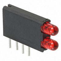 Dialight - 5692211100F - LED 3MM DUAL BI-LEVEL RED,RED