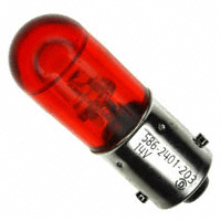 Dialight - 5862401203F - BASED LED T3 1/4 RED 14V NONPOL