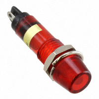 Dialight - 6073132120F - LED PNL IND 7MM RED INTERNL