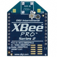 Digi International - XBP24-Z7UIT-004 - RF TXRX MODULE 802.15.4 U.FL ANT