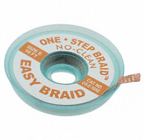 Easy Braid Co. - OS-E-10AS - BRAID NO-CLEAN BROWN .125"X10'