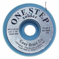 Easy Braid Co. - OS-S020AS - SOLDER NO-CLEAN ANTISTAT .020"