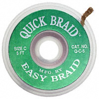 Easy Braid Co. - Q-C-5 - BRAID ROSIN GREEN .075"X5'