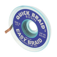 Easy Braid Co. - Q-D-5AS - BRAID ROSIN BLUE .100"X5'