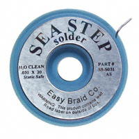 Easy Braid Co. - SS-S031AS - SOLDER WATER SOL ANTIST .031X20'