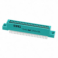 EDAC Inc. - 345-050-500-204 - CONN EDGE DUAL FMALE 50POS 0.100