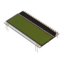 Electronic Assembly GmbH - EA DOGM081L-A - LCD MOD CHAR 1X8 Y/G