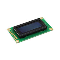 Electronic Assembly GmbH - EA W082-XLG - OLED DISPLAY 2X8 YELLOW