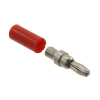 Cinch Connectivity Solutions Johnson - 108-1002-001 - CONN PLUG INSULATED SOLDER RED