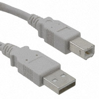 Cinch Connectivity Solutions AIM-Cambridge - 30-3007-15 - CABLE USB 2.0 A MALE/ B MALE 15'