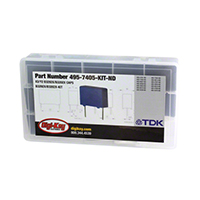 EPCOS (TDK) - B3292X/B3202X-KIT - CAP KIT FILM 1000PF-0.68UF 70PCS