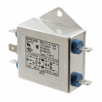 EPCOS (TDK) - B84111A0000A030 - LINE FILTER 250VDC/VAC 3A CHASS