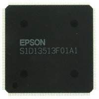 Epson Electronics America Inc-Semiconductor Div - S1D13513F01A100 - IC GRAPHIC LCD CTRLR H-S 208-QFP
