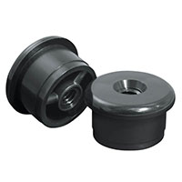 Essentra Components - LRT1100B - FOOT CYLINDRICAL 0.626" DIA BLK