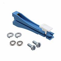 Essentra Components - VMCGN65-M3-L-K - CARD GUIDE VERTICAL MOUNT BLUE