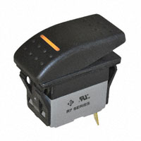 E-Switch - R711FB2-SXXX2BDANW - SWITCH ROCKER SPST 16A 30V