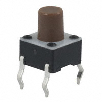 E-Switch - TL1105EF100Q - SWITCH TACTILE SPST-NO 0.05A 12V