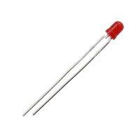 Everlight Electronics Co Ltd - HLMP1302 - LED RED DIFF 3MM ROUND T/H
