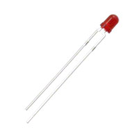 Everlight Electronics Co Ltd - HLMP1700 - LED RED DIFF 3MM ROUND T/H