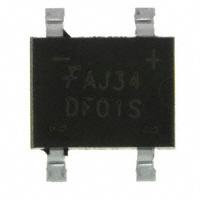 Fairchild/ON Semiconductor - DF01S - IC RECT BRIDGE 100V 1.5A 4-SMD