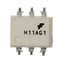 Fairchild/ON Semiconductor - H11AG1SM - OPTOISO 4.17KV TRANS W/BASE 6SMD