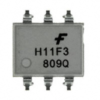 Fairchild/ON Semiconductor - H11F3SM - OPTOISOLTR 7.5KV PHOTO FET 6-SMD
