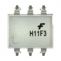 Fairchild/ON Semiconductor - H11F3SVM - OPTOISOLTR 7.5KV PHOTO FET 6-SMD