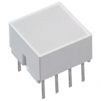 Fairchild/ON Semiconductor - HLMP2755 - LED LT BAR YELLOW 4LED DIP