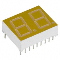 Fairchild/ON Semiconductor - MAN6610 - LED 7-SEG DUAL CA ORN RHDP .56"