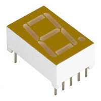Fairchild/ON Semiconductor - MAN6660 - LED 7-SEG SGL CA ORN RHDP .56"