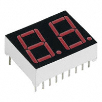 Fairchild/ON Semiconductor - MAN6710 - LED 7-SEG DUAL CA RED RHDP .56"