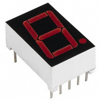 Fairchild/ON Semiconductor - MAN6780 - LED 7-SEG SGL CC RED RHDP .56"