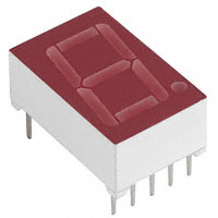 Fairchild/ON Semiconductor - MAN6980 - LED 7-SEG SGL CC RED RHDP .56"