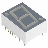 Fairchild/ON Semiconductor - MAN8610 - LED 7-SEG SGL CA HE RED RHDP .8"