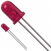 Fairchild/ON Semiconductor - MV5752 - LED RED CLEAR 5MM ROUND T/H
