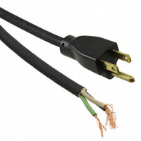 General Cable/Carol Brand - 02685.70.01 - 8' 18/3 SJO BLACK POWER SUPPLY