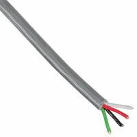 General Cable/Carol Brand - C4063A.18.10 - CABLE 4COND 22AWG GRAY 500'