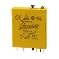Grayhill Inc. - 70G-IAC5 - INPUT MODULE AC 8MA 5VDC