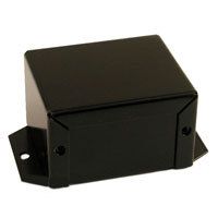 Hammond Manufacturing - 1411FBGBK - BOX ALUM BLACK 3.99"L X 2.25"W