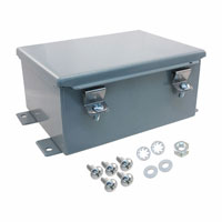 Hammond Manufacturing - 1414PHG - BOX STEEL GRAY 8"L X 6"W
