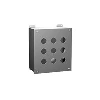 Hammond Manufacturing - 1437A - BOX STEEL GRAY 4"L X 4"W