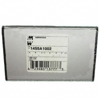 Hammond Manufacturing - 1455A1002BK - BOX ALUM BLACK 3.98"L X 2.76"W