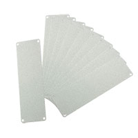 Hammond Manufacturing - 1455TAL-10 - END PANEL ALUMINUM CLEAR 10/PACK