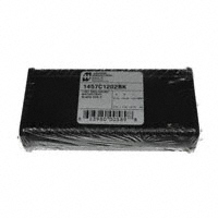 Hammond Manufacturing - 1457C1202BK - BOX ALUMINUM BLACK 5"L X 2.44"W