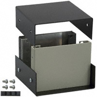 Hammond Manufacturing - 1458A3 - BOX STEEL BLACK 4"L X 4"W