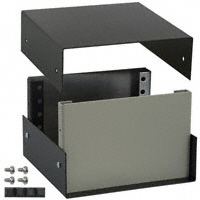 Hammond Manufacturing - 1458C4 - BOX STEEL BLACK 6"L X 6"W