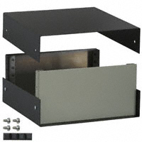 Hammond Manufacturing - 1458D4 - BOX STEEL BLACK 8"L X 8"W